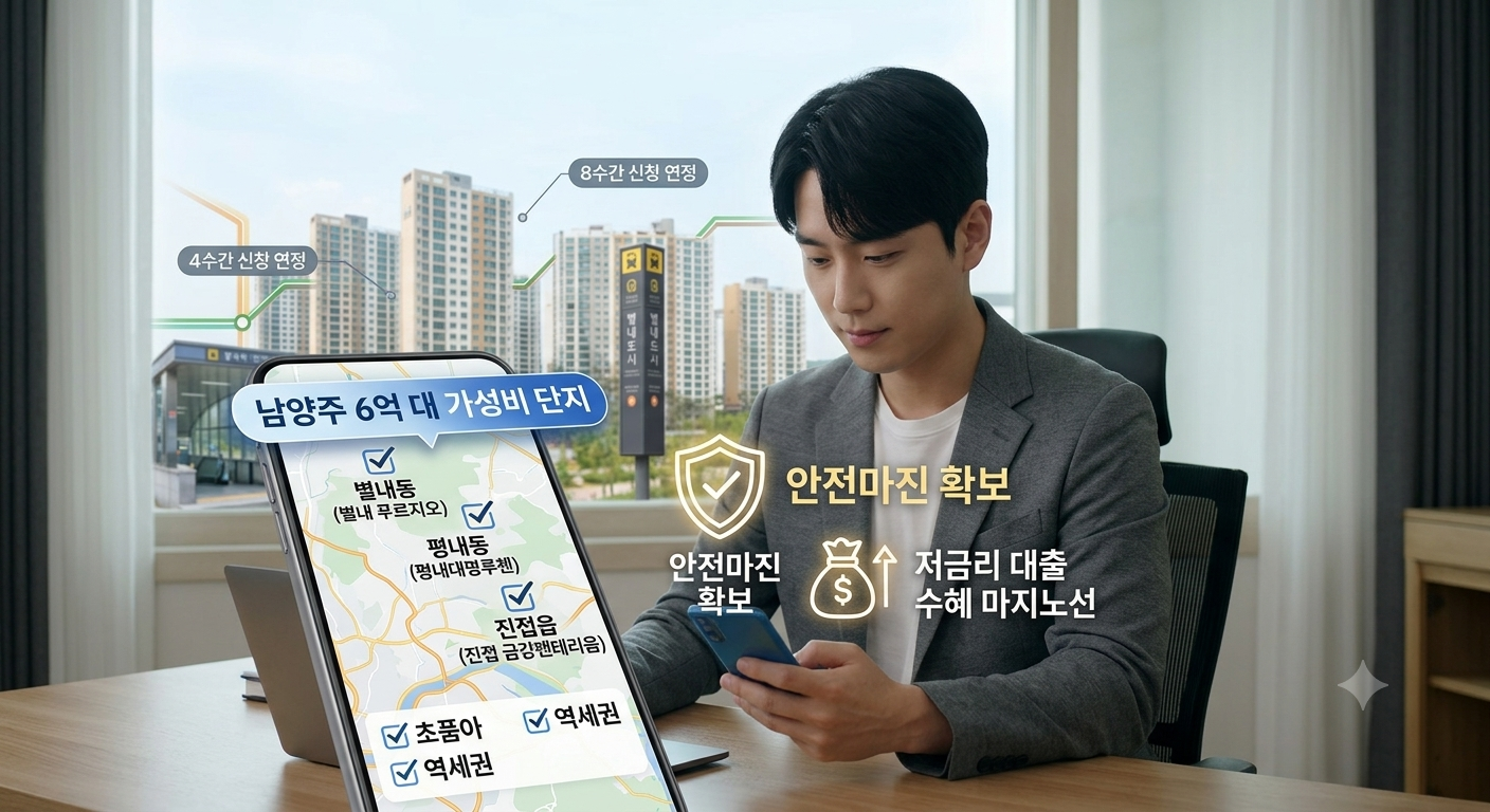 고분양가 시대, 신도시 청약 대신 별내동 5억대 아파트로 눈을 돌린 이유