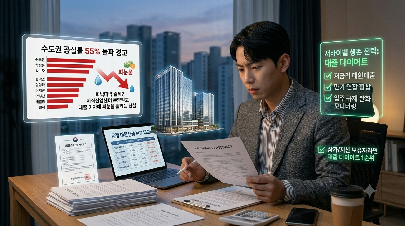 따박따박 월세의 배신? 지식산업센터 공실률 대란의 현실